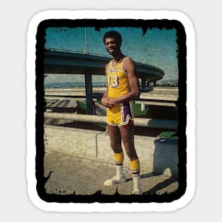 Kareem Abdul Jabbar in New York City Sticker